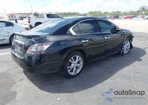 2014 Nissan Maxima 3.5 Sv z USA, uszkodzony, nr VIN 1N4AA5APXEC458473